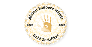 Zertifikat Aktion Saubere Hände 2023/24