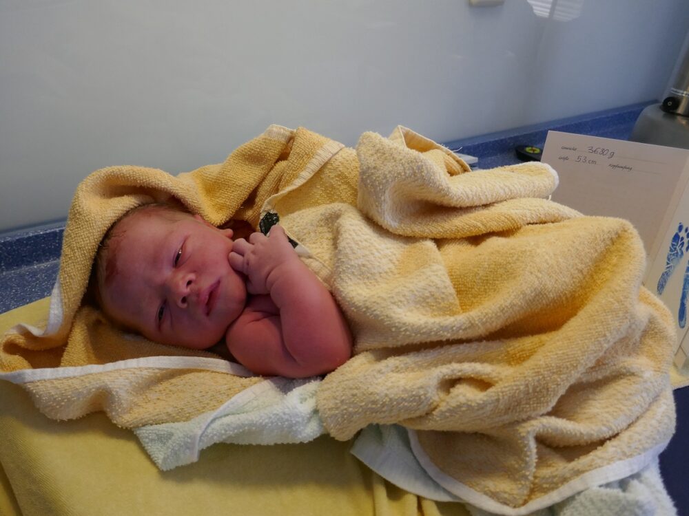 Neugeborenes Johannes