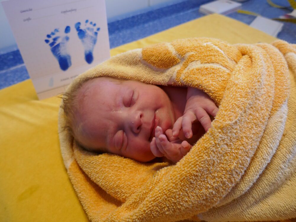 Neugeborenes Luca Genenko