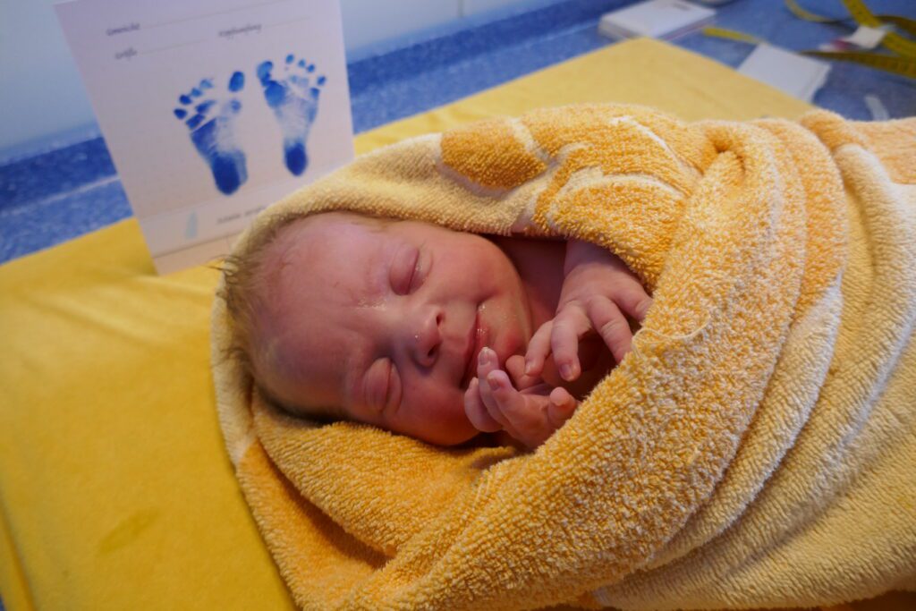 Neugeborenes Luca Genenko