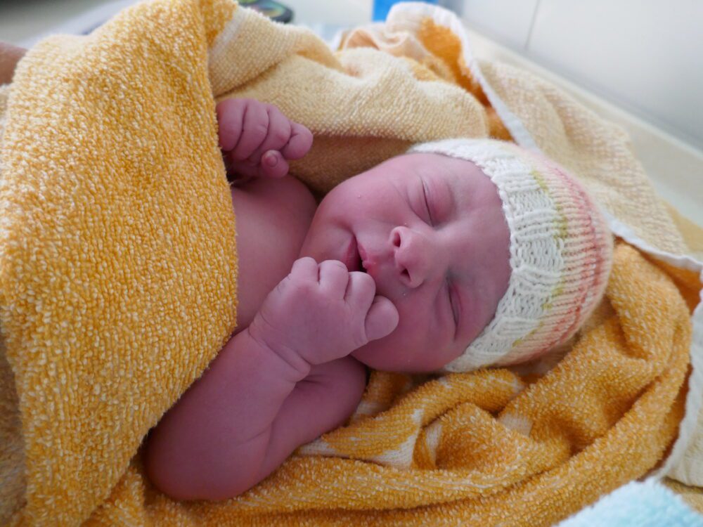 Neugeborenes Nora Noelle Voges