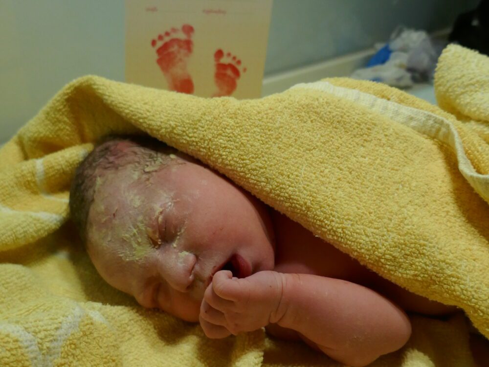 Neugeborenes Luna-May