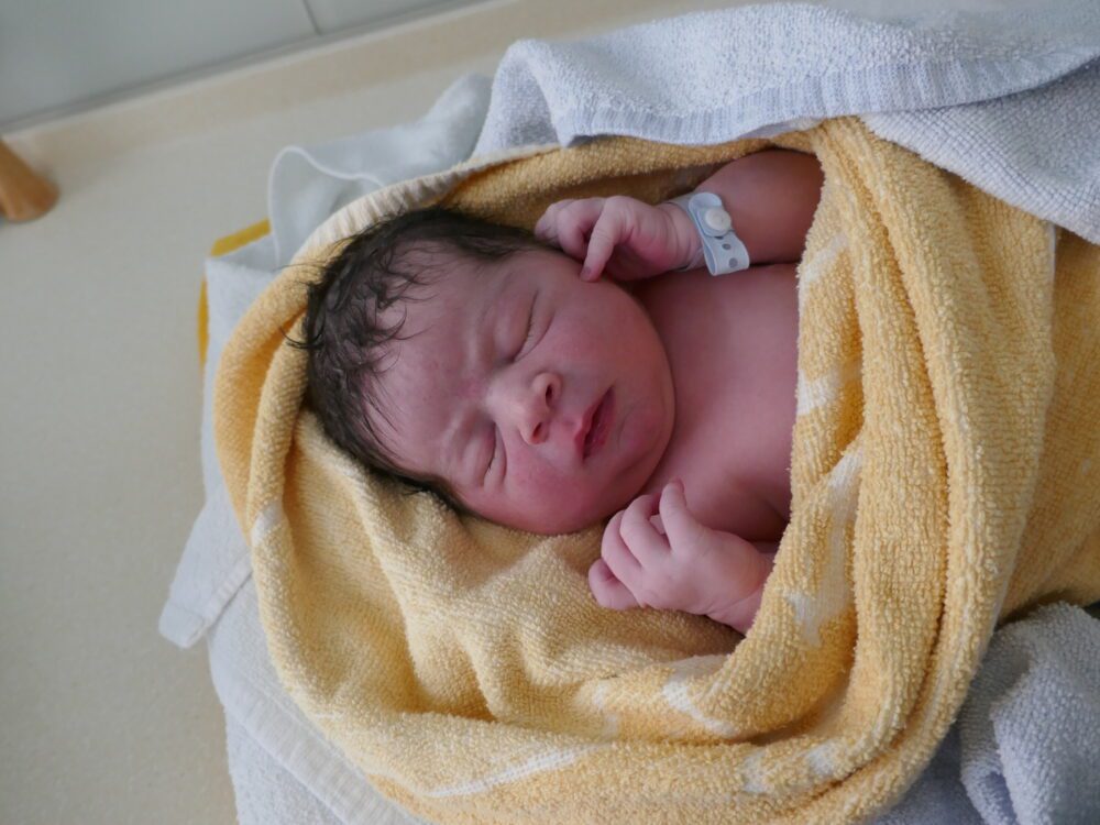 Neugeborenes Rayan Baroudi