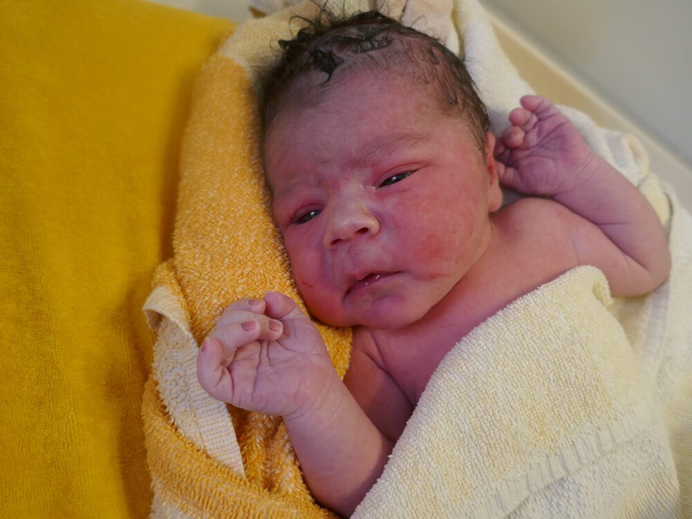 Neugeborenes Nael Yasin