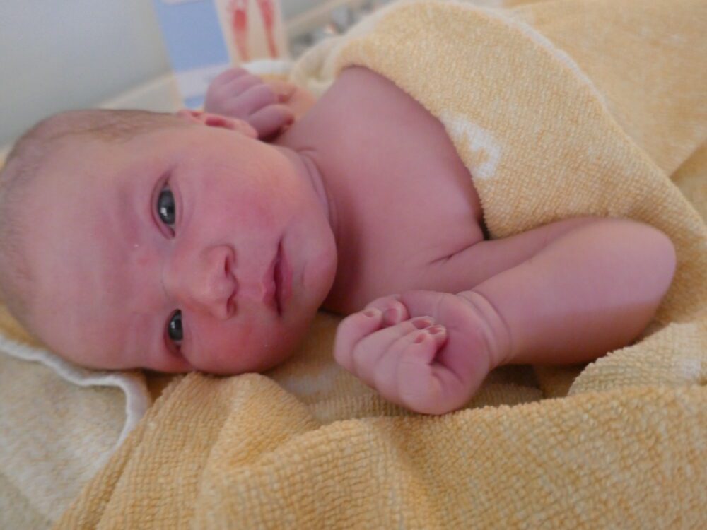 Neugeborenes Ebba