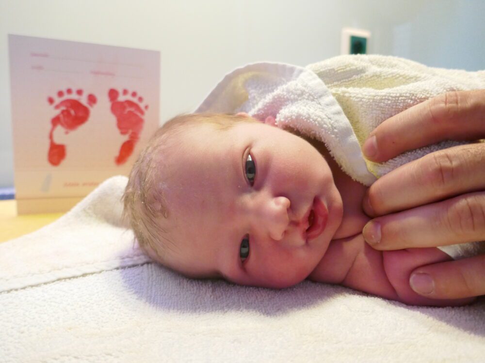 Neugeborenes Lina Frieda Annelie Küke