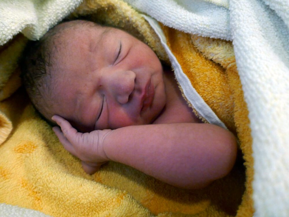 Neugeborenes Anuar Bajrami