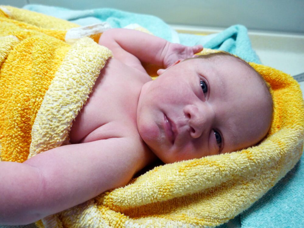 Neugeborenes Martha Luise