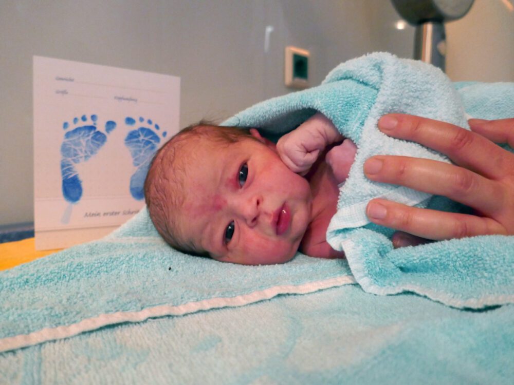 Neugeborenes Maximino