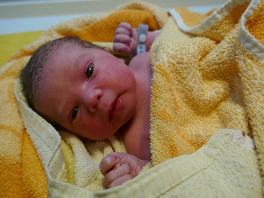 Neugeborenes Henry Starcke