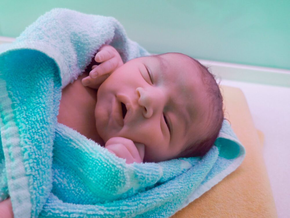 Neugeborenes Hamed Alkouja