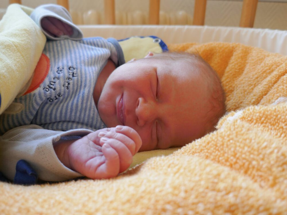 Neugeborenes Henry-Matthéo