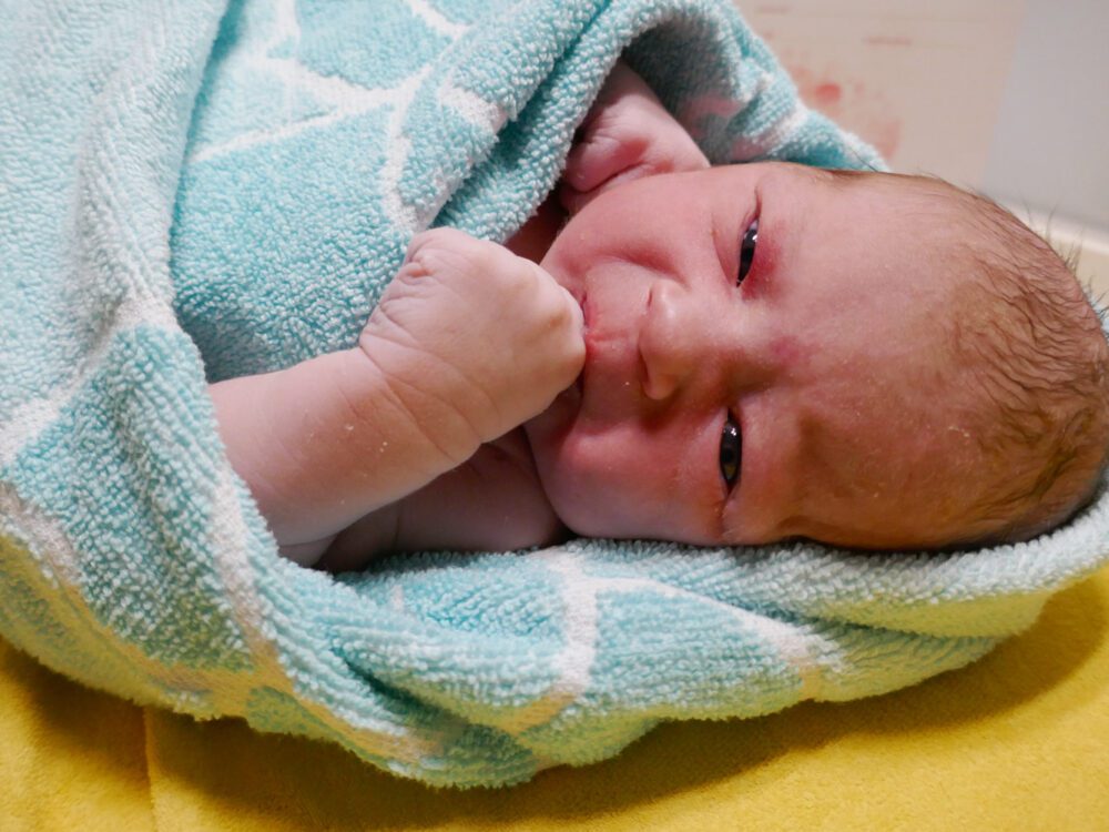 Neugeborenes Milena Miley