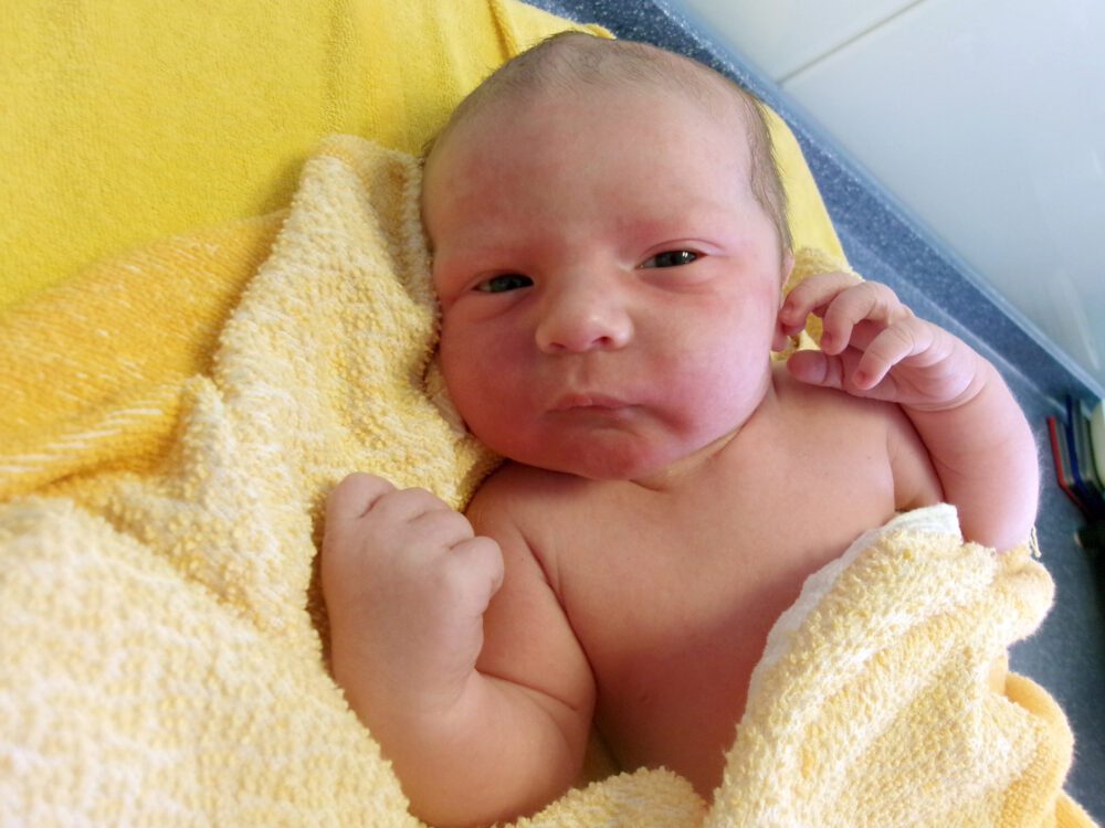 Neugeborenes Anton Levi